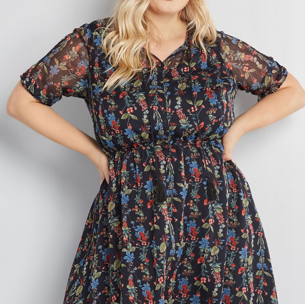 Liza Luxe Floral dress from ModCloth